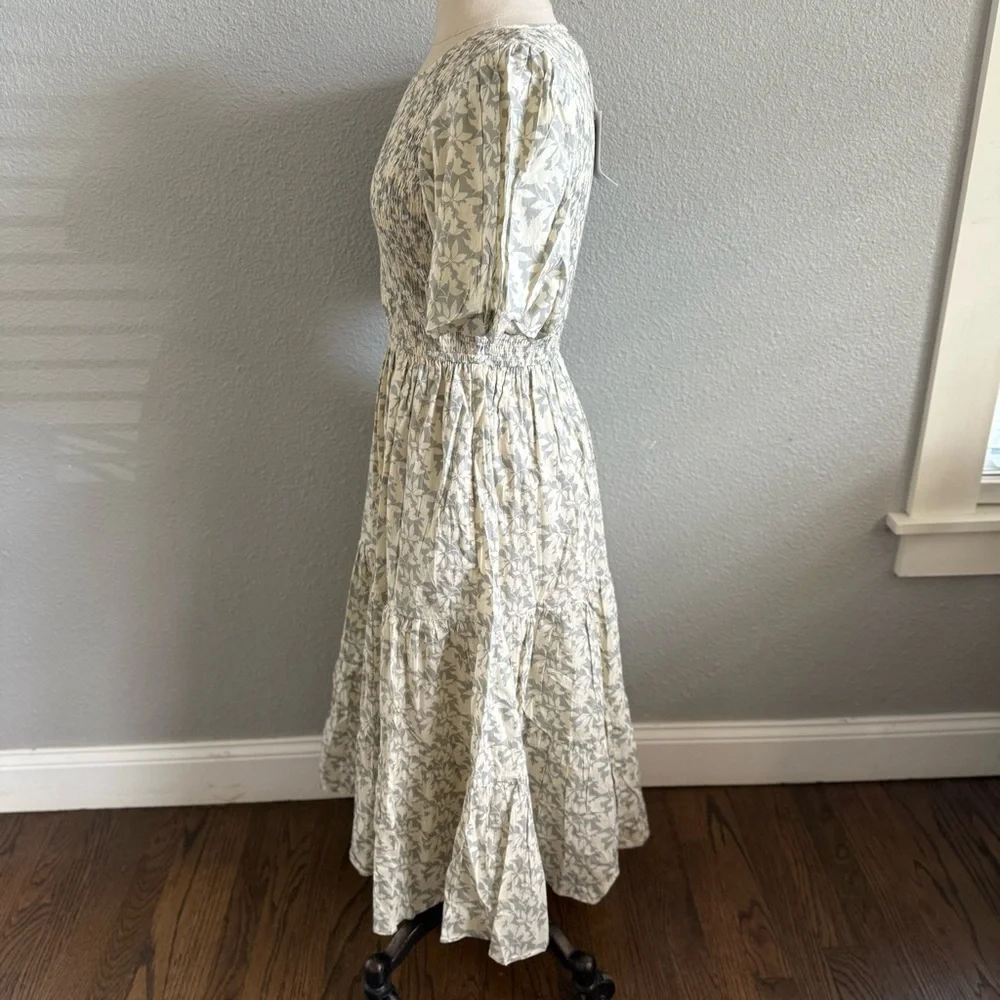 Dear Georgie Elizabeth Dress in Leaves Size Small NWT 100% Cotton - Picture 4 of 10